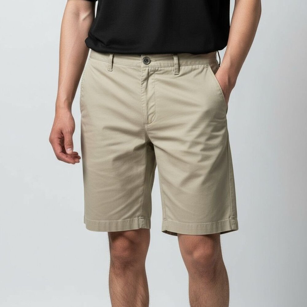 Bonobos Khaki Chino Shorts Size 36 Mens Casual Wear Classic Style